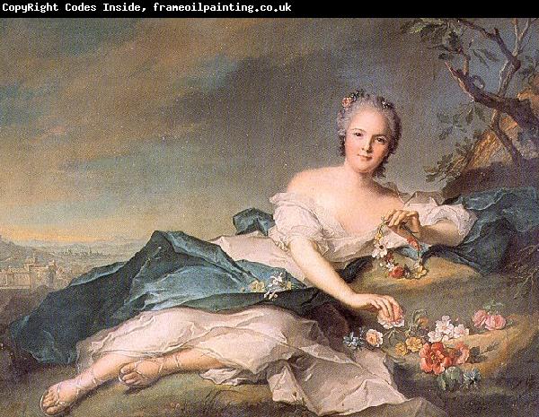 Jean Marc Nattier Henrietta of France as Flora